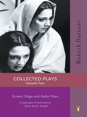 cover image of Collected Plays